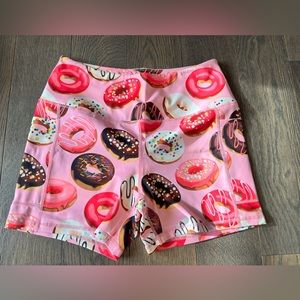 Muscles and donuts shorts